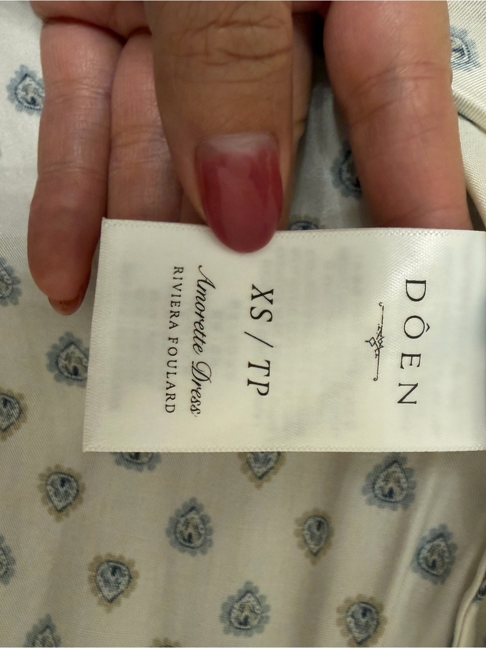 Doen AMORETTE DRESS XS - Picture 7 of 9